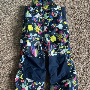 Burton Kids' Multicolor Patterned Snow Pants